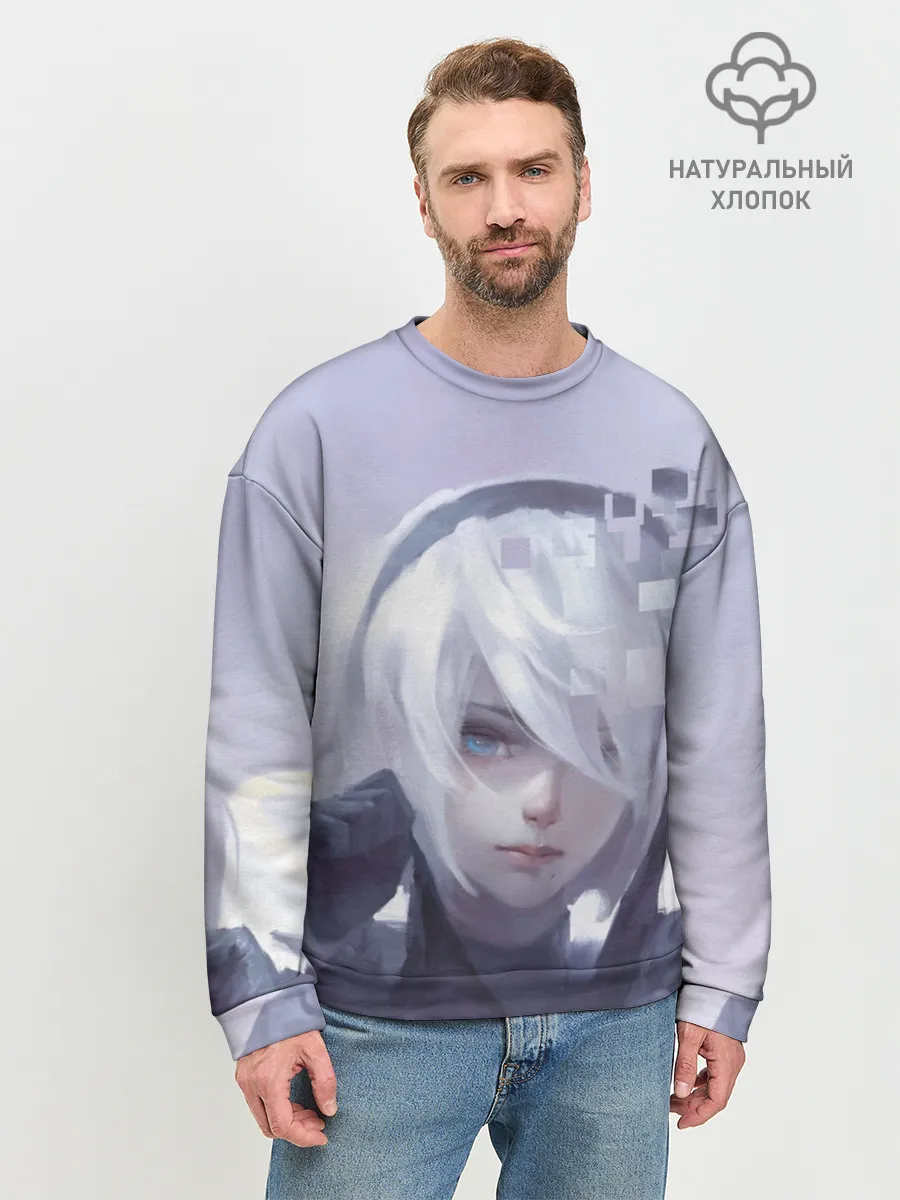 Мужской свитшот базовый / NieR: Automata
