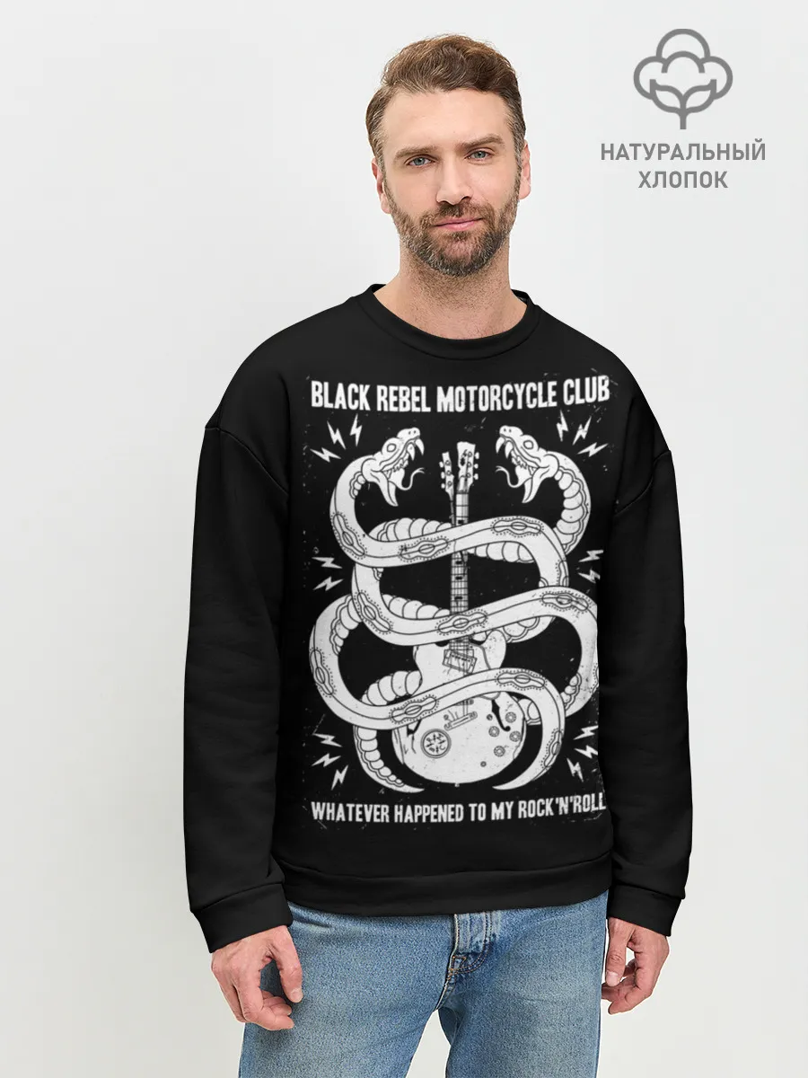 Мужской свитшот базовый / Black Rebel Motorcycle Club