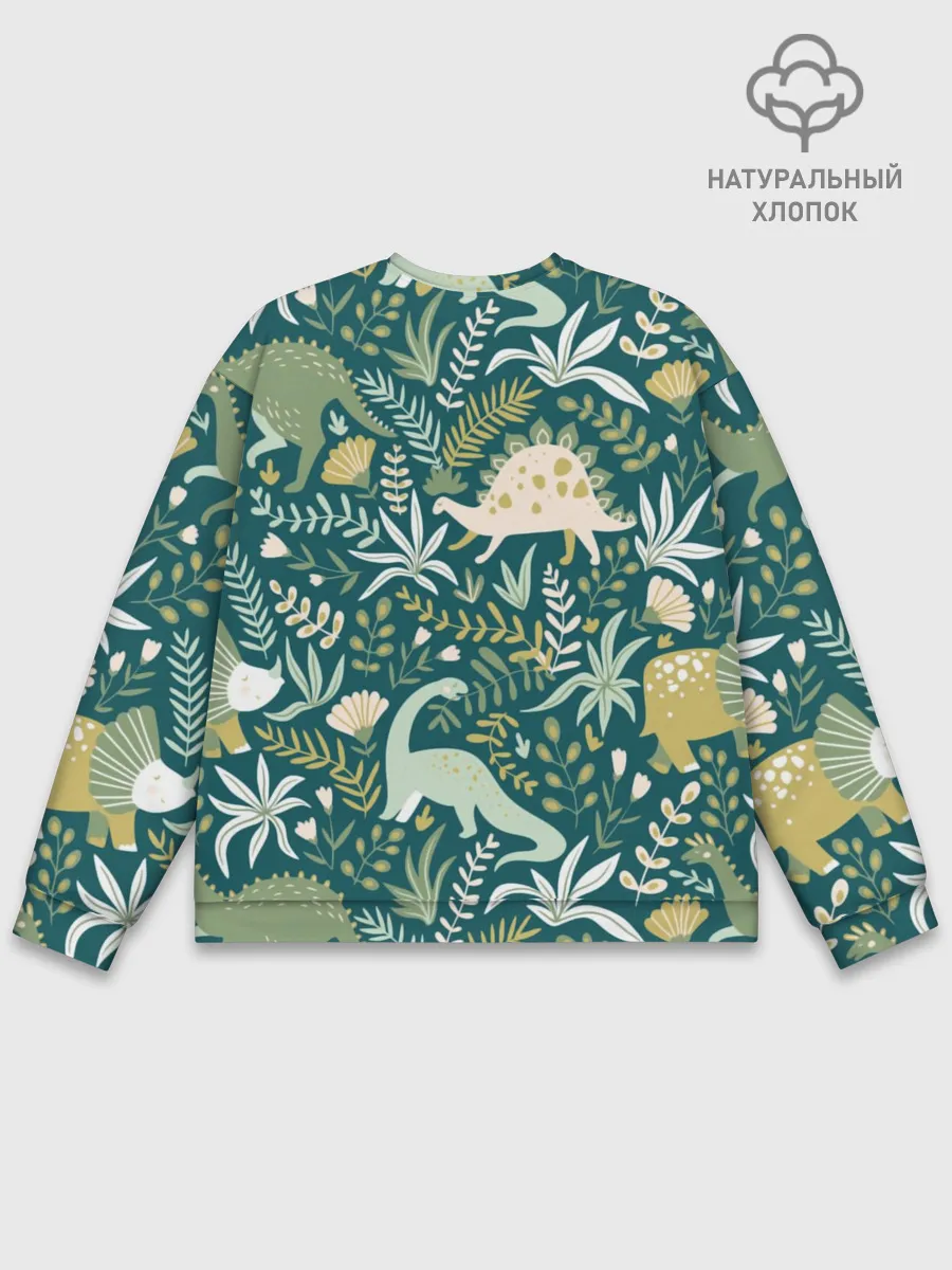 Мужской свитшот базовый / Динозавры