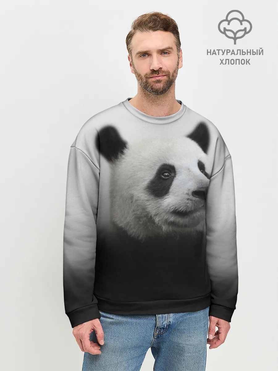 Мужской свитшот базовый / Панда