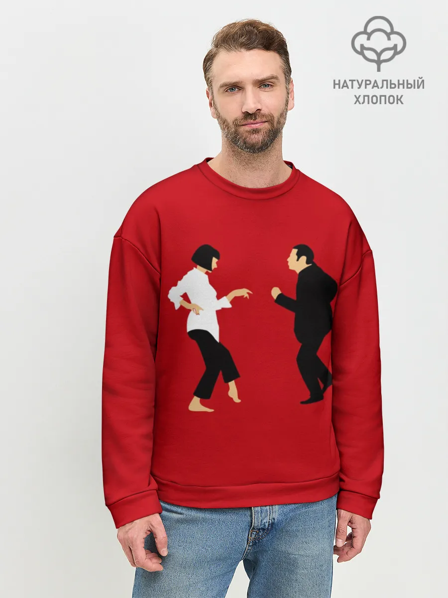 Мужской свитшот базовый / Криминальное чтиво