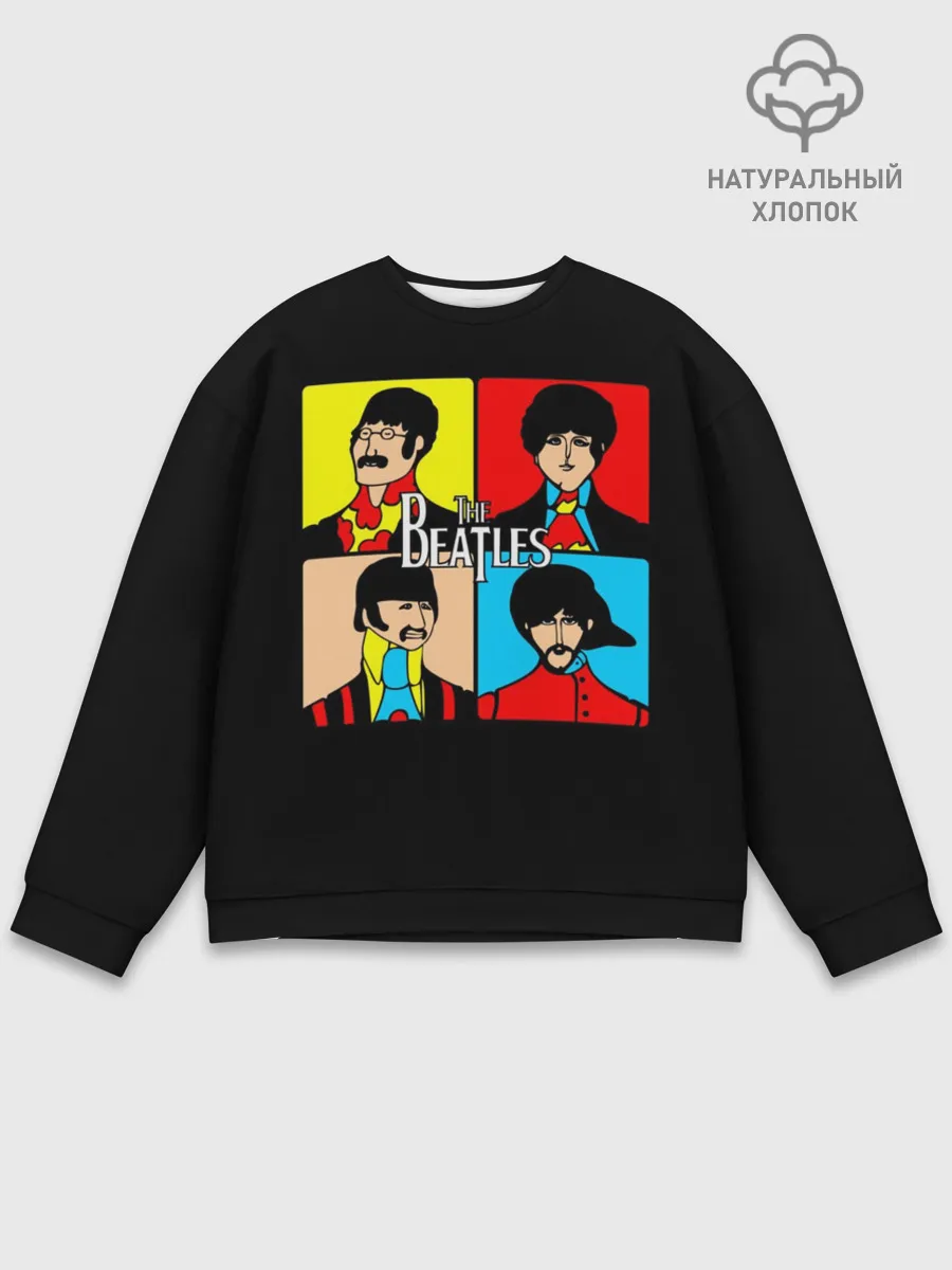 Мужской свитшот базовый / The Beatles