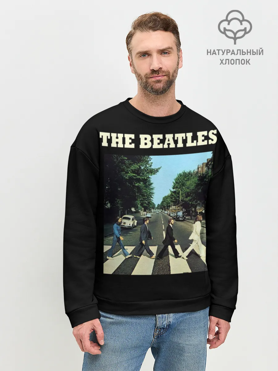Мужской свитшот базовый / The Beatles