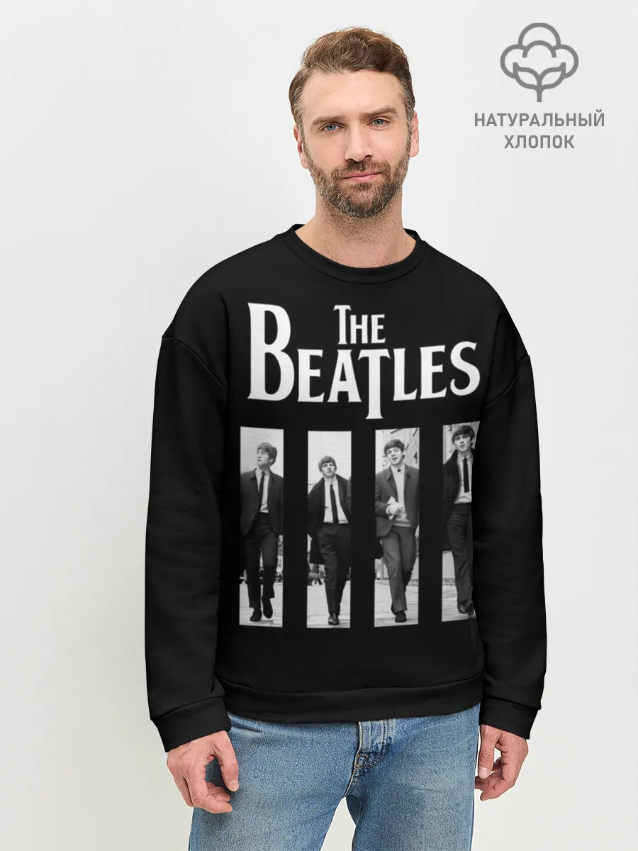Мужской свитшот базовый / The Beatles