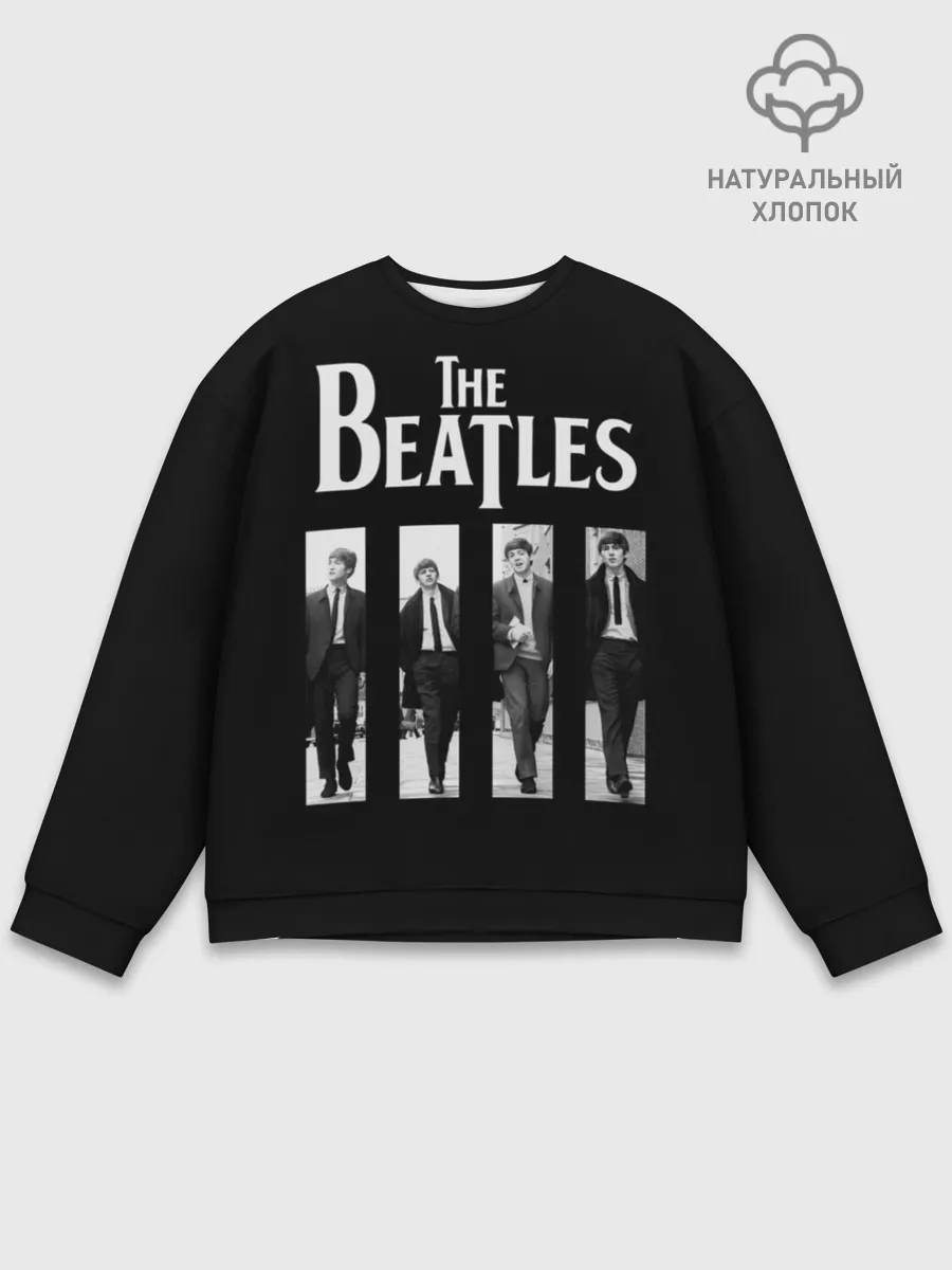 Мужской свитшот базовый / The Beatles