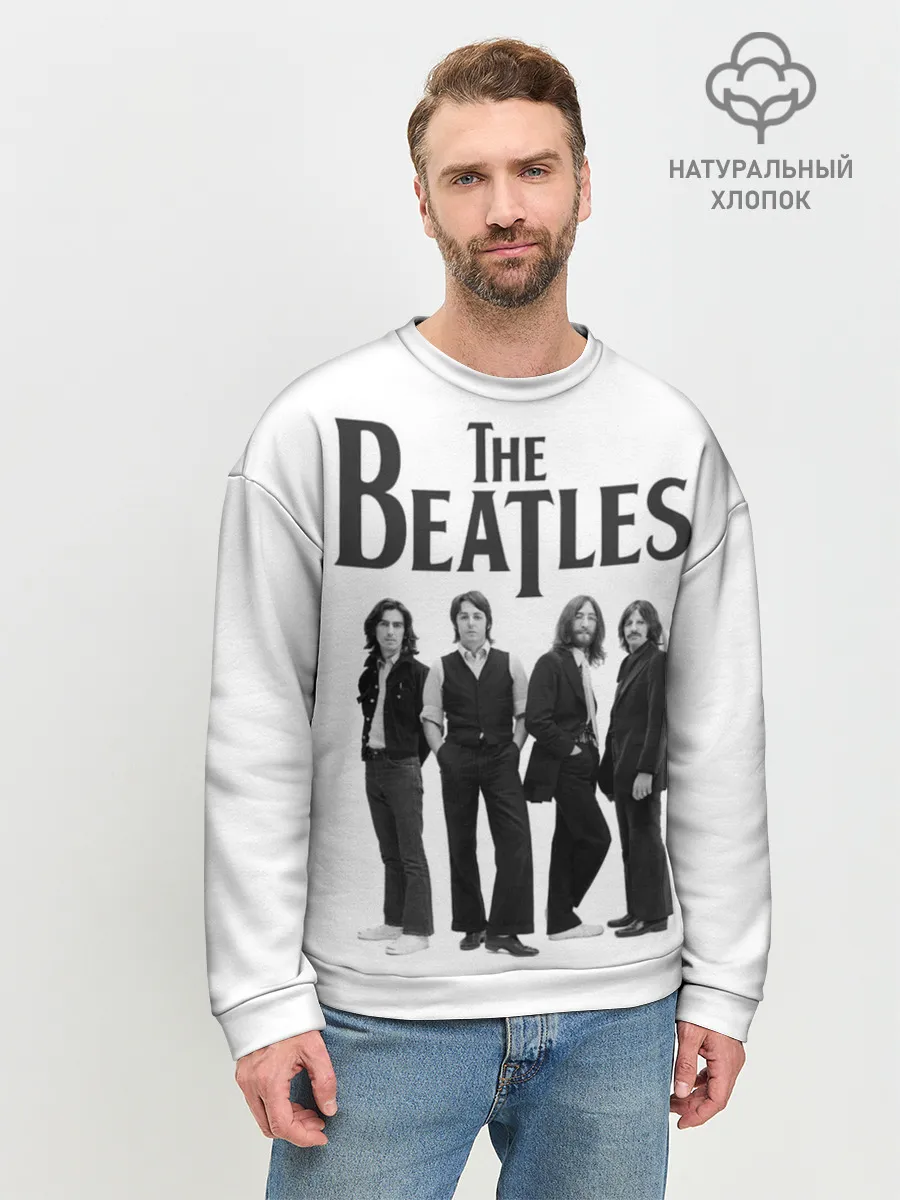 Мужской свитшот базовый / The Beatles