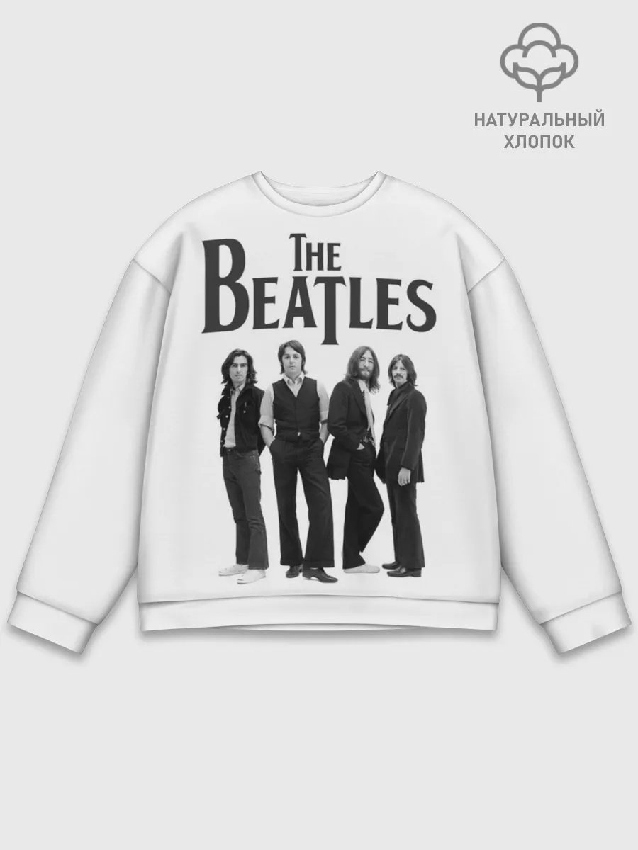 Мужской свитшот базовый / The Beatles