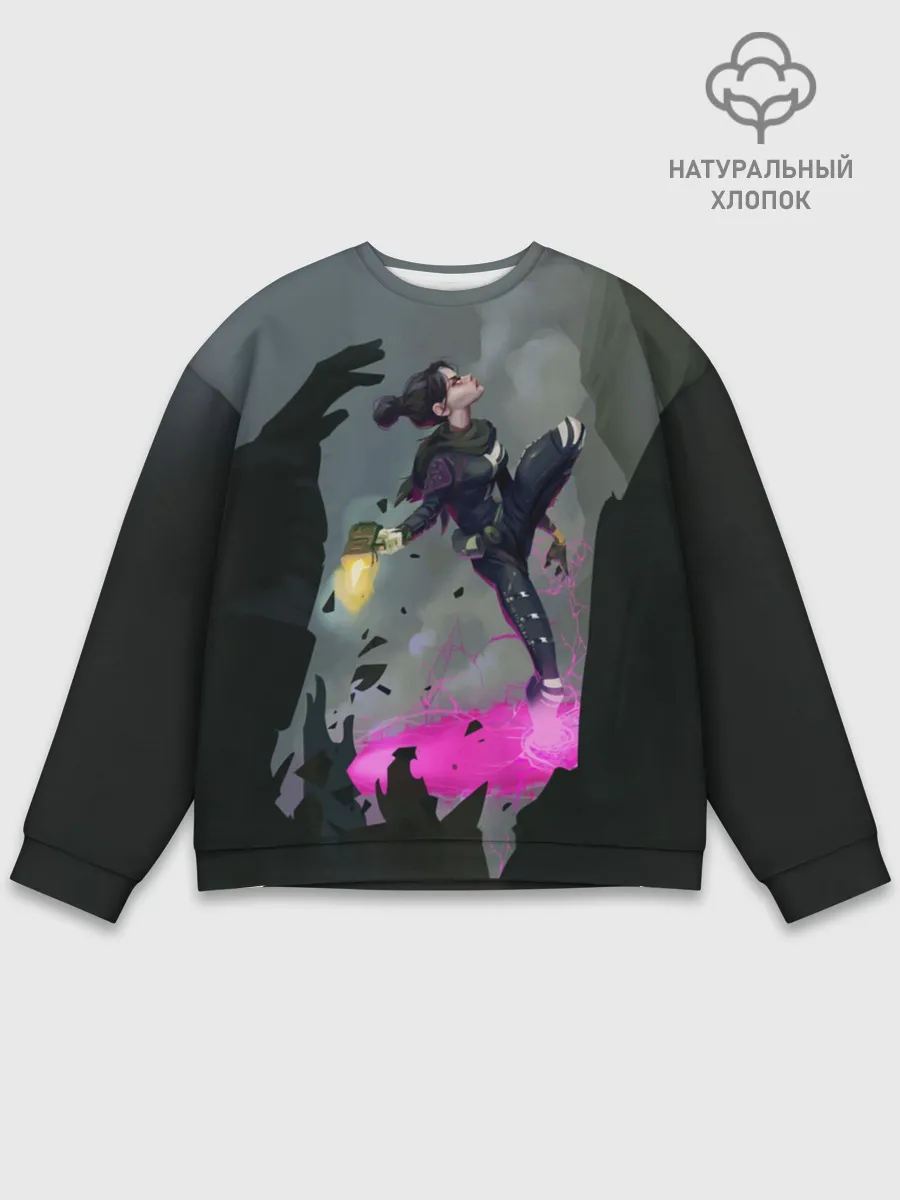 Мужской свитшот базовый / APEX LEGENDS - Wraith