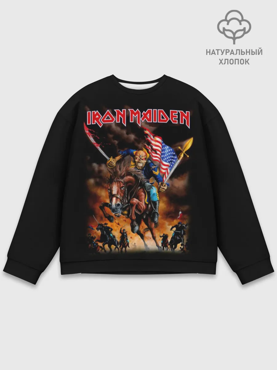 Мужской свитшот базовый / Iron Maiden