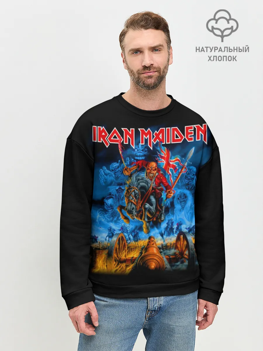 Мужской свитшот базовый / Iron Maiden