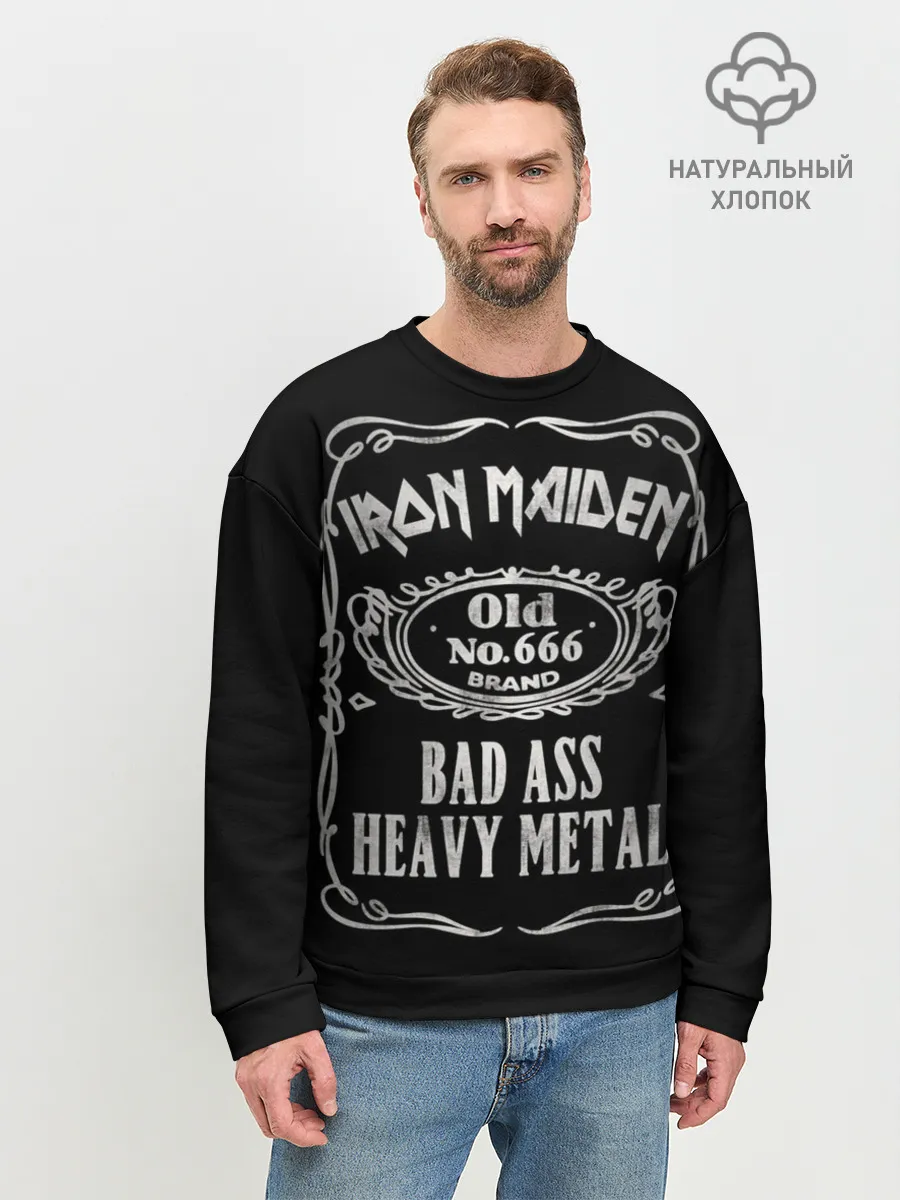 Мужской свитшот базовый / Iron Maiden