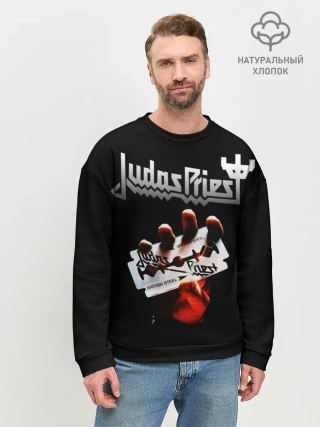 Мужской свитшот базовый / Judas Priest