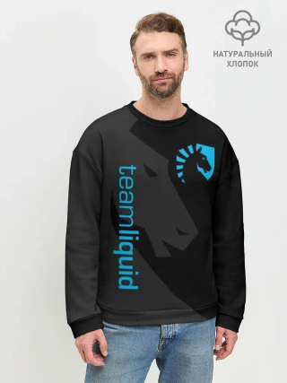 Мужской свитшот базовый / TEAM LIQUID | ТИМ ЛИКВИД