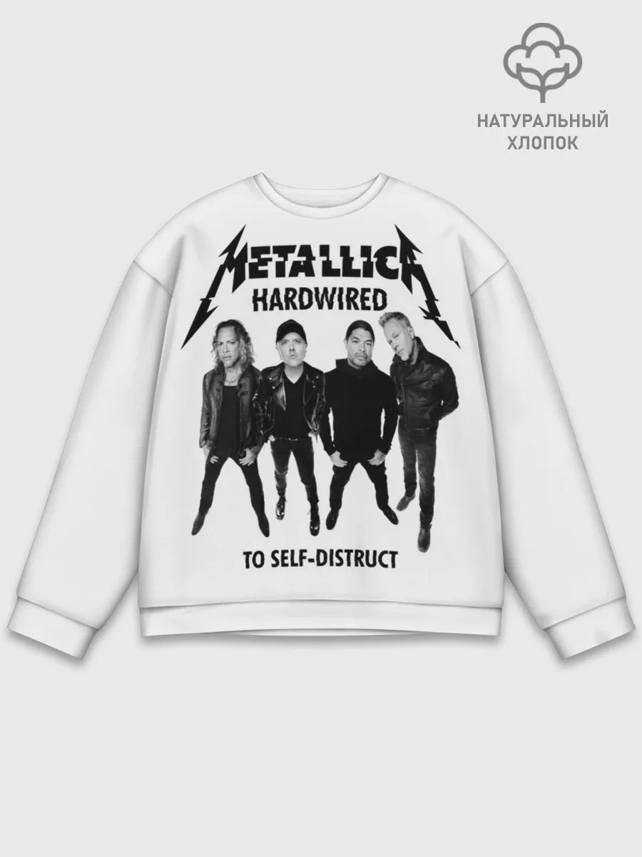 Мужской свитшот базовый / Metallica