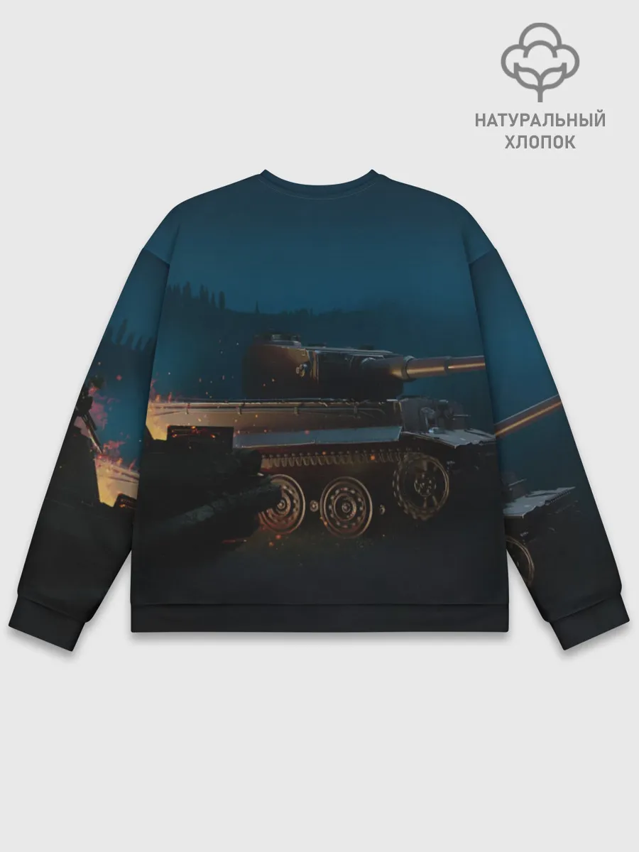 Мужской свитшот базовый / Танки