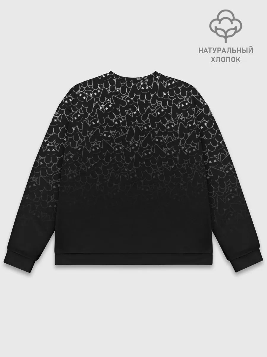 Мужской свитшот базовый / MARSHMELLO BLACK