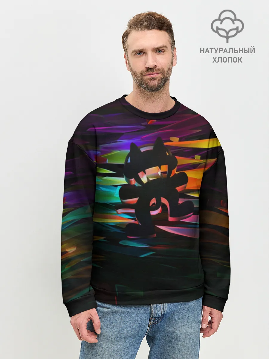 Мужской свитшот базовый / Monstercat