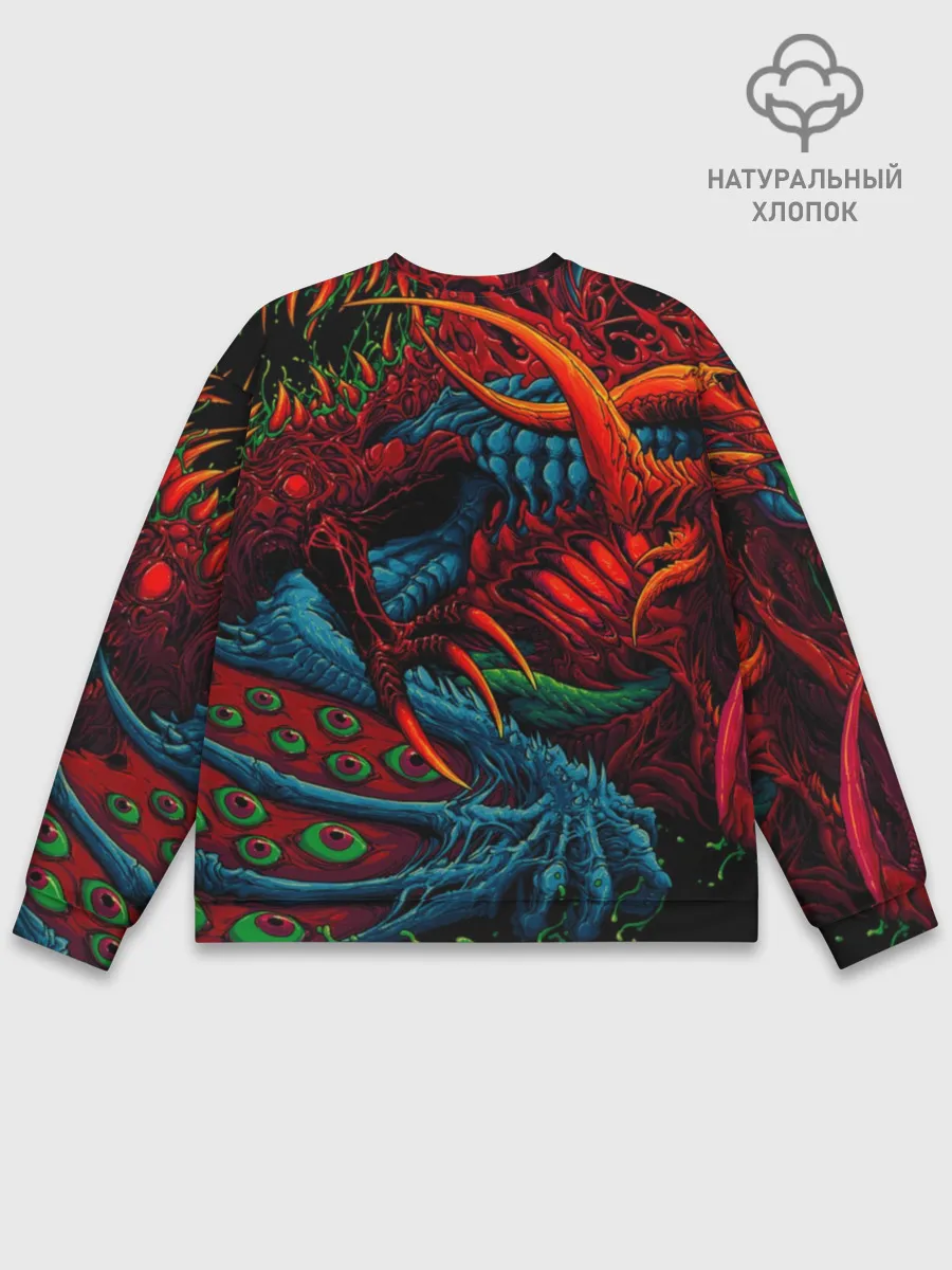 Мужской свитшот базовый / CS GO:HYPER BEAST