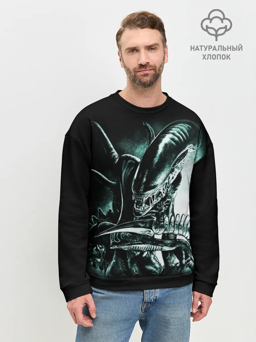 Мужской свитшот базовый / Чужой