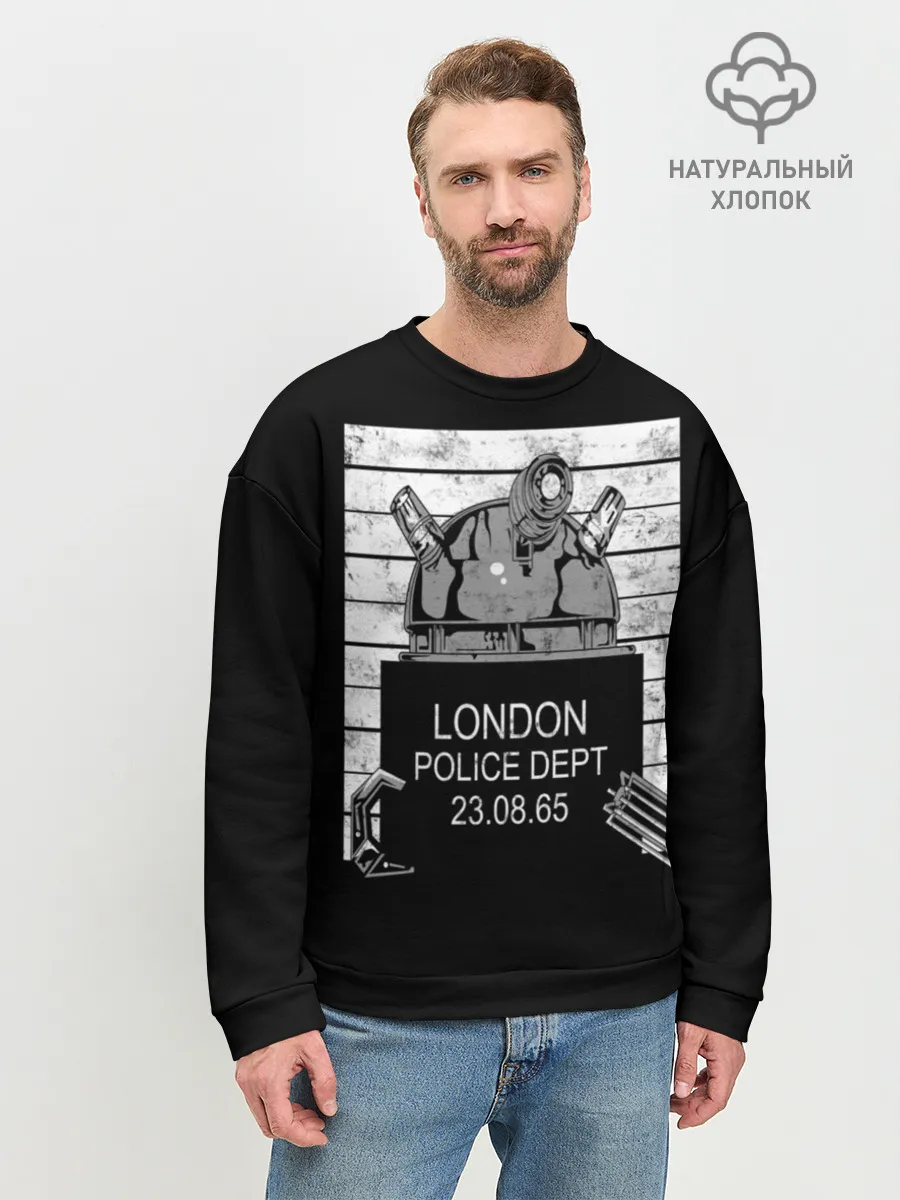 Мужской свитшот базовый / Доктор Кто. Далек