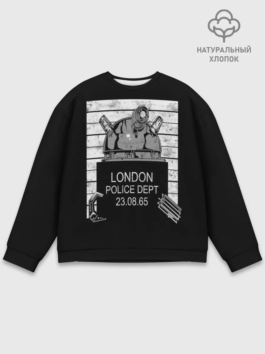 Мужской свитшот базовый / Доктор Кто. Далек