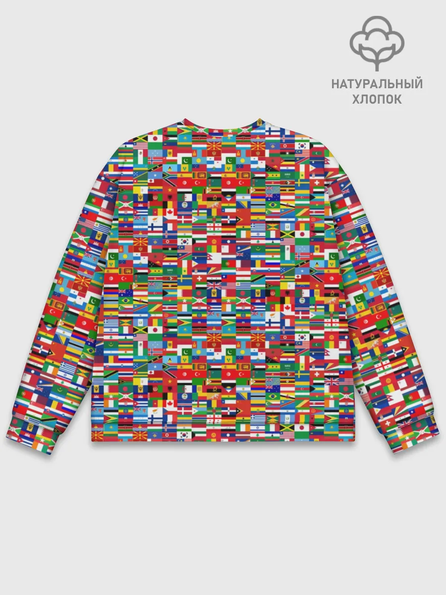 Мужской свитшот базовый / ФЛАГИ