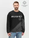 Мужской свитшот базовый / Mercedes