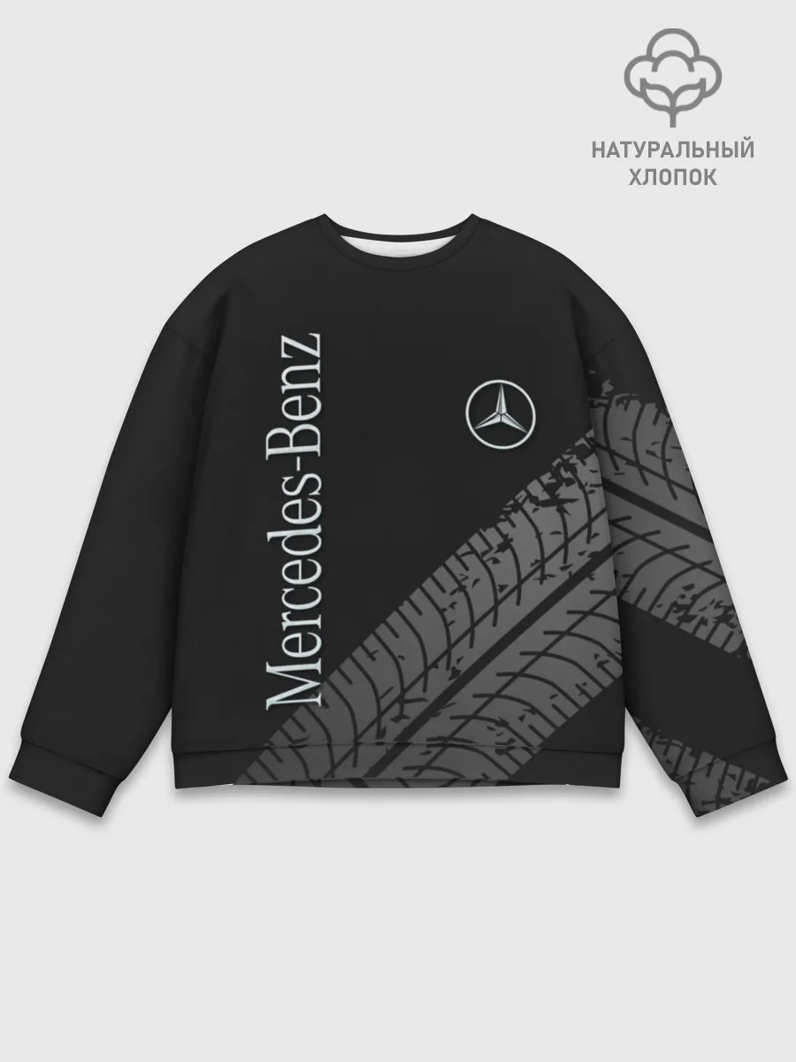 Мужской свитшот базовый / Mercedes