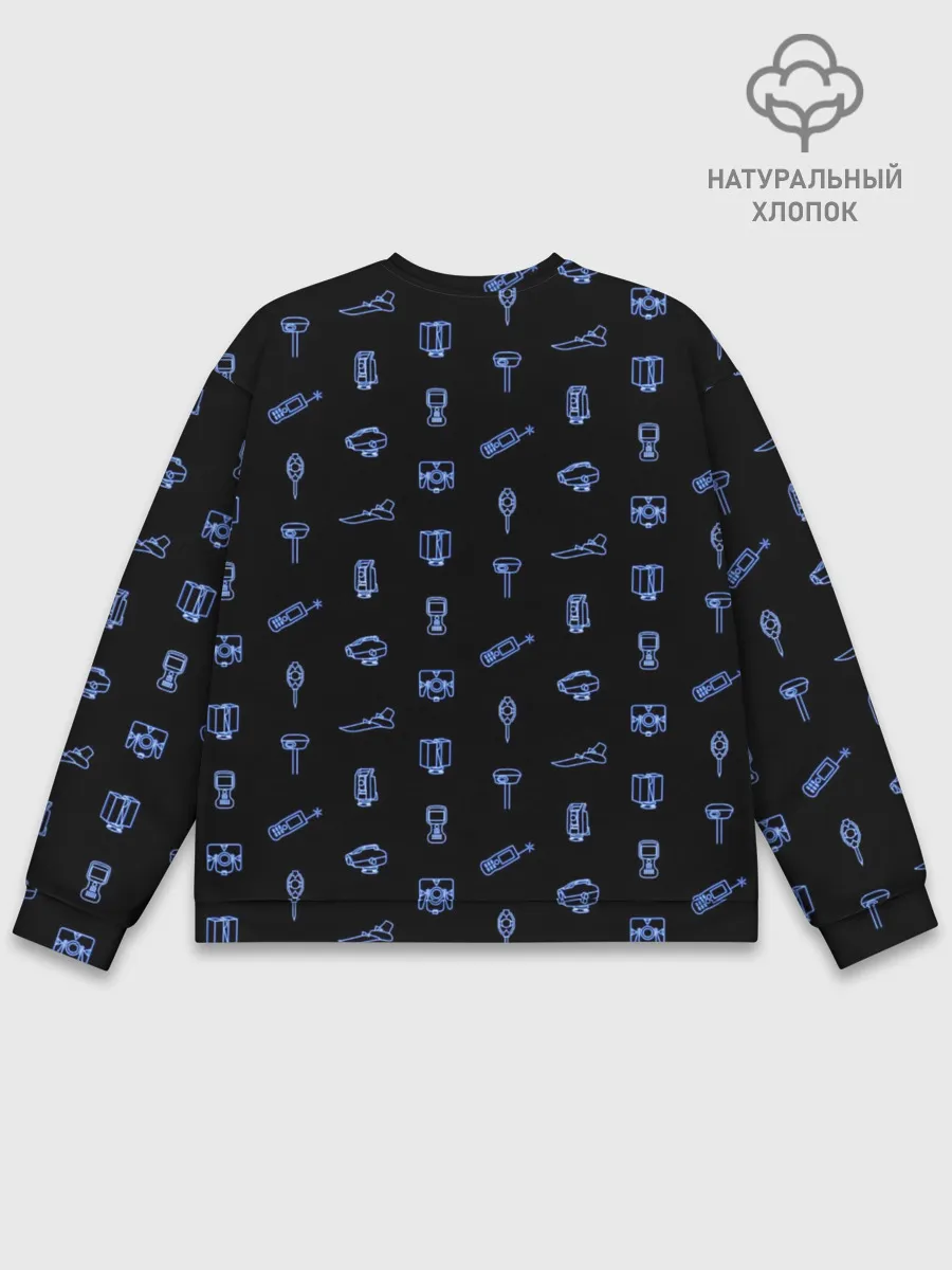 Мужской свитшот базовый / Геодезист