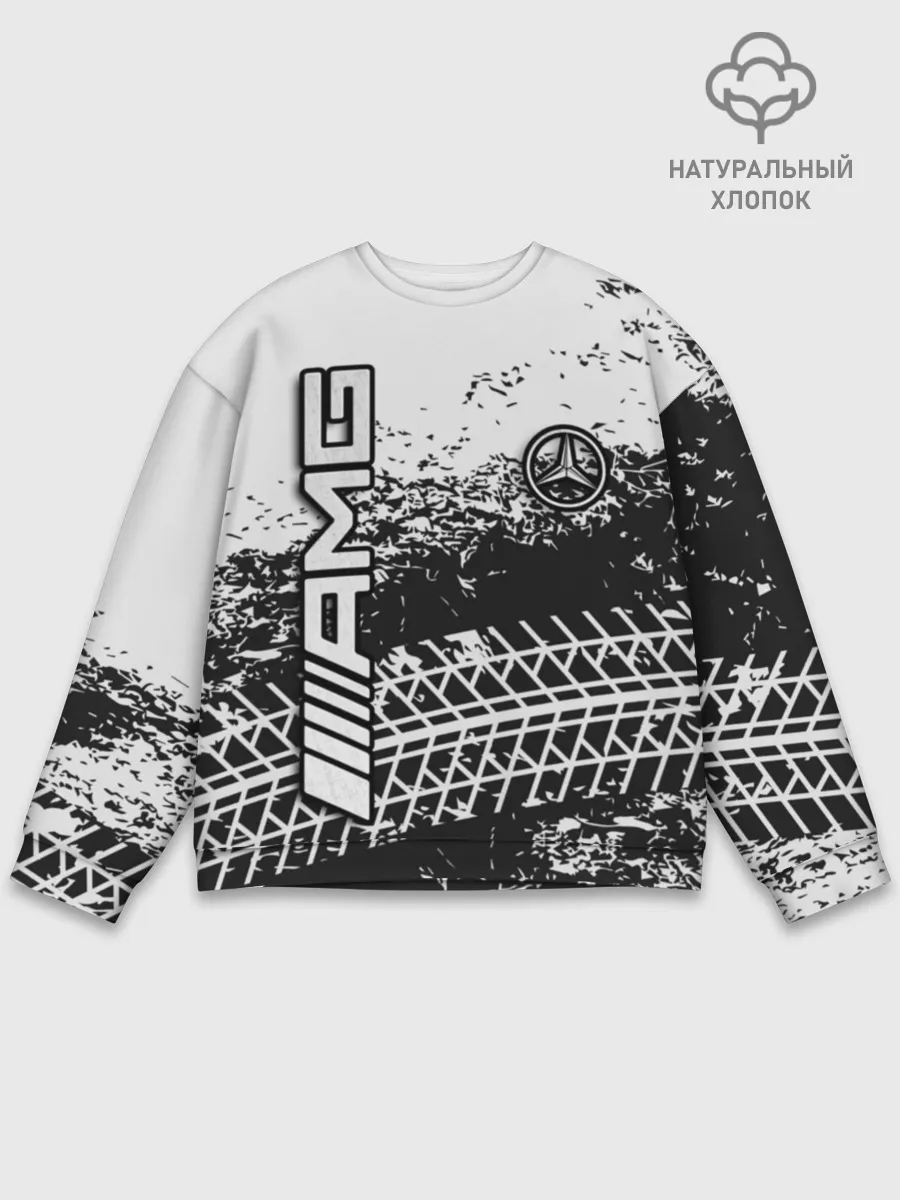 Мужской свитшот базовый / Mercedes