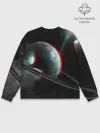 Мужской свитшот базовый / Cosmos Glitch