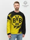 Мужской свитшот базовый / Боруссия Дортмунд