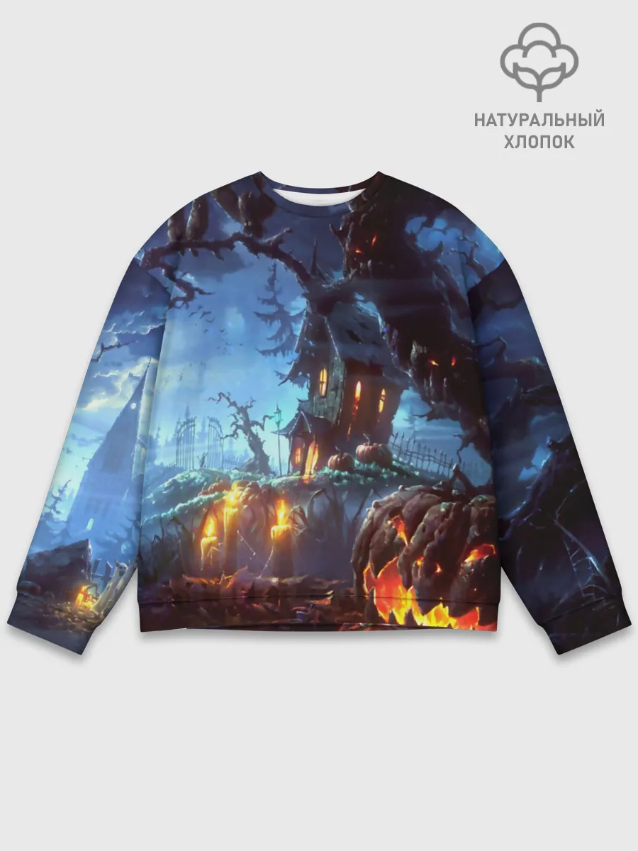 Мужской свитшот базовый / Хэллоуин
