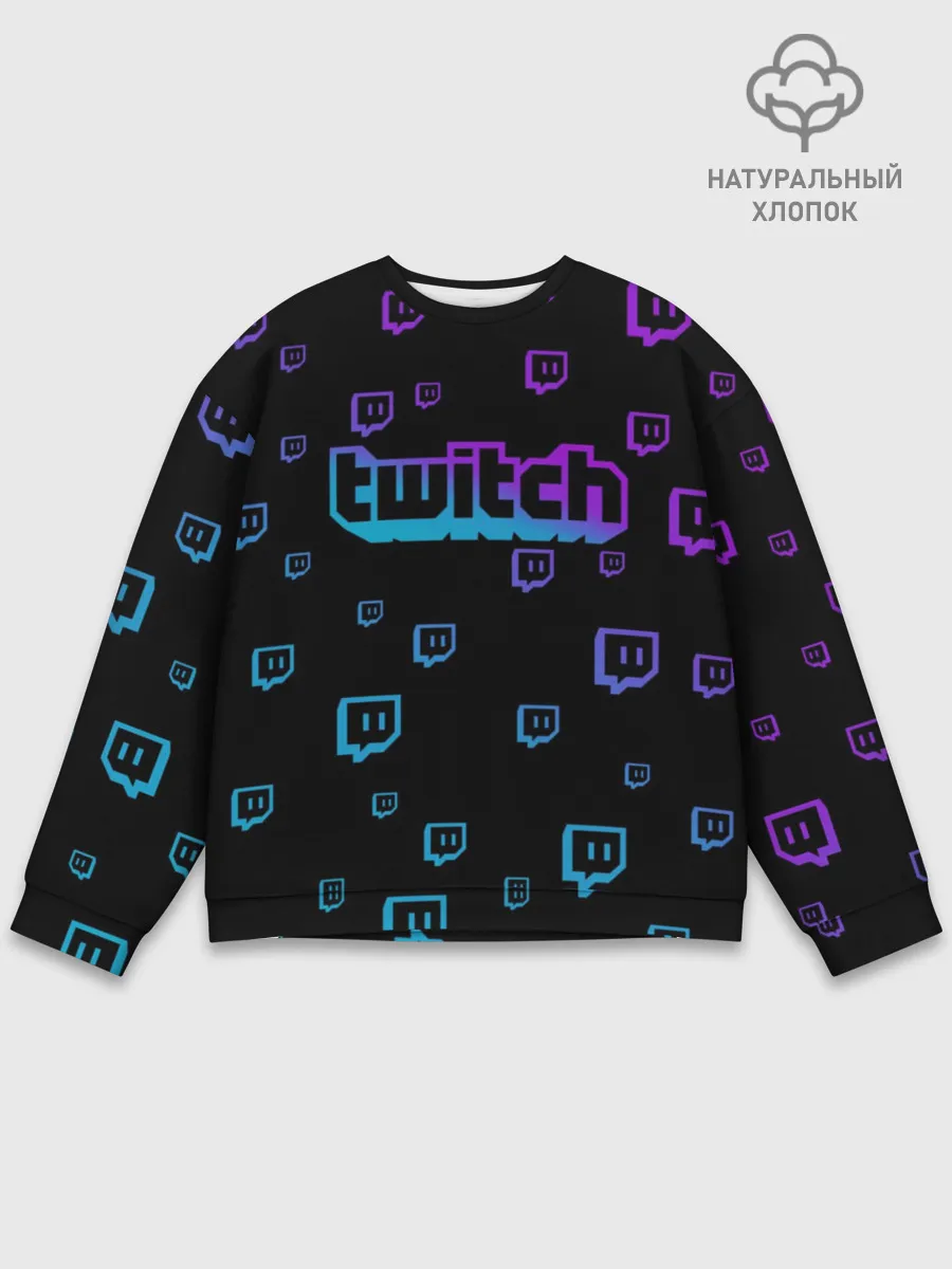 Мужской свитшот базовый / Twitch