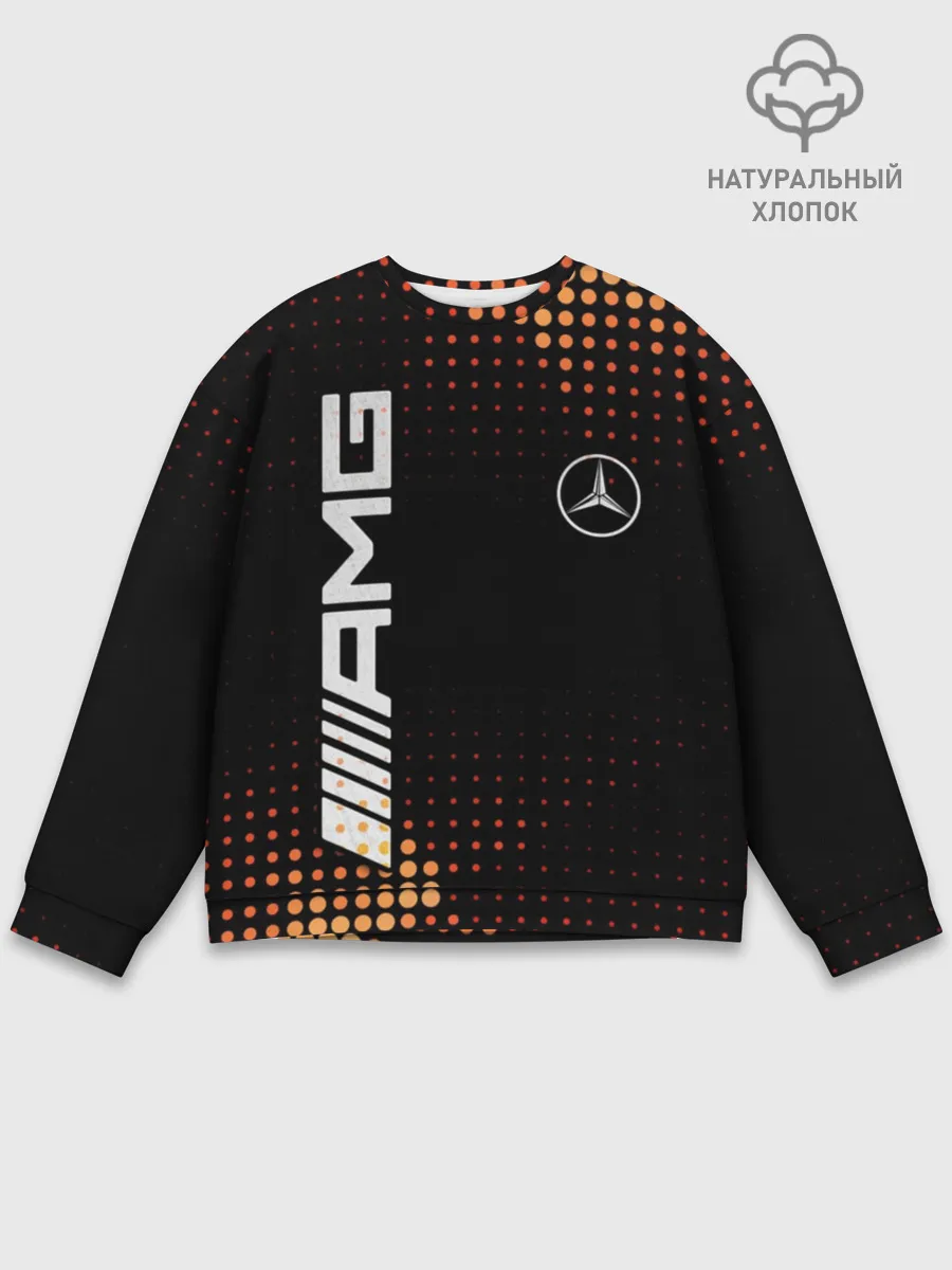 Мужской свитшот базовый / Mercedes