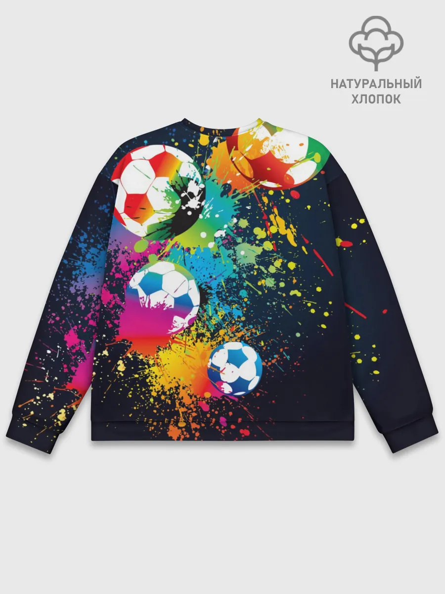 Мужской свитшот базовый / Футбольные мячи