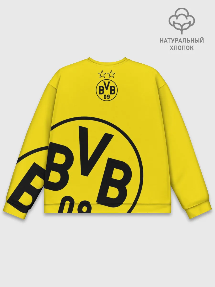 Мужской свитшот базовый / Боруссия Дортмунд