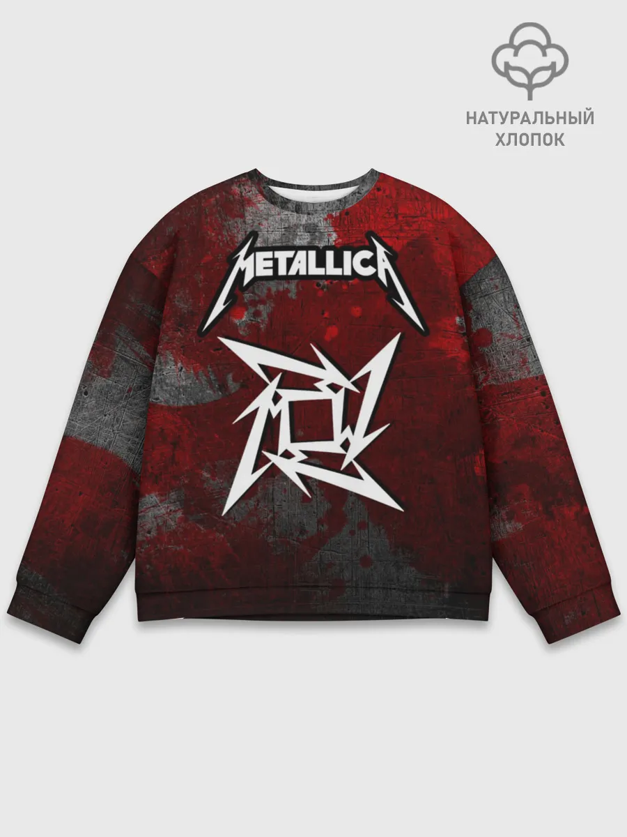 Мужской свитшот базовый / METALLICA