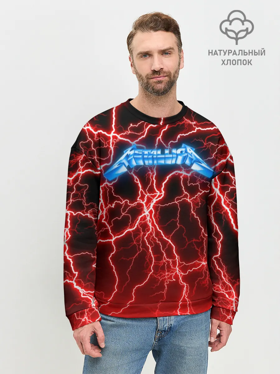 Мужской свитшот базовый / METALLICA