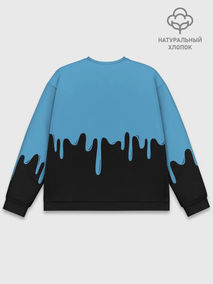 Мужской свитшот базовый / FORTNITE - Black&Blue