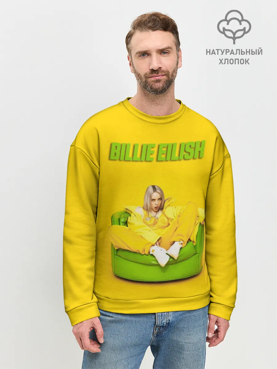 Мужской свитшот базовый / Billie Eilish