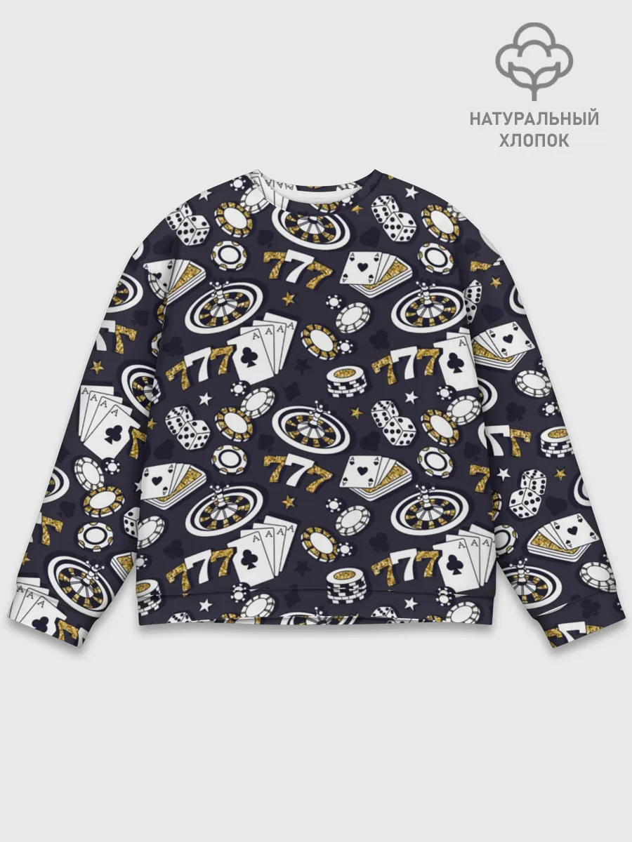 Мужской свитшот базовый / Казино