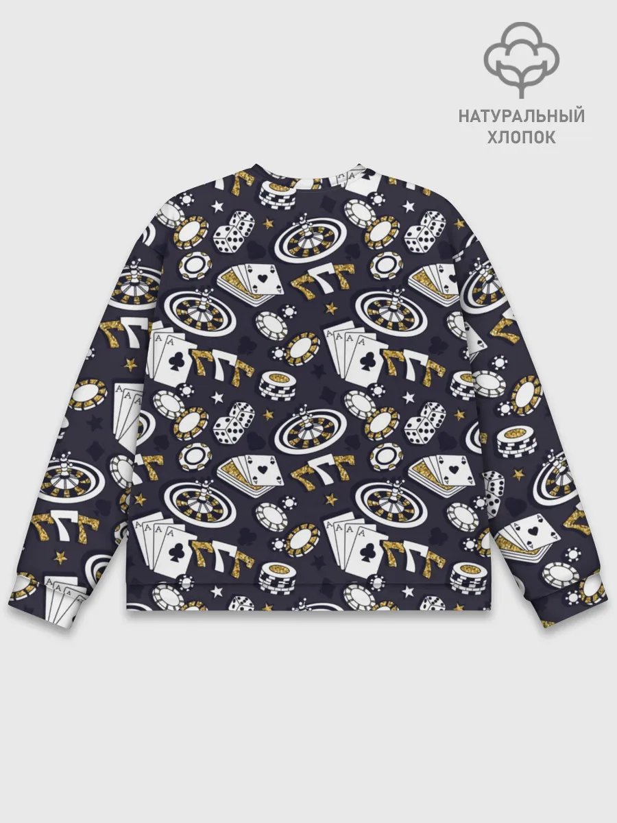 Мужской свитшот базовый / Казино