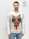 Мужской свитшот базовый / Кот
