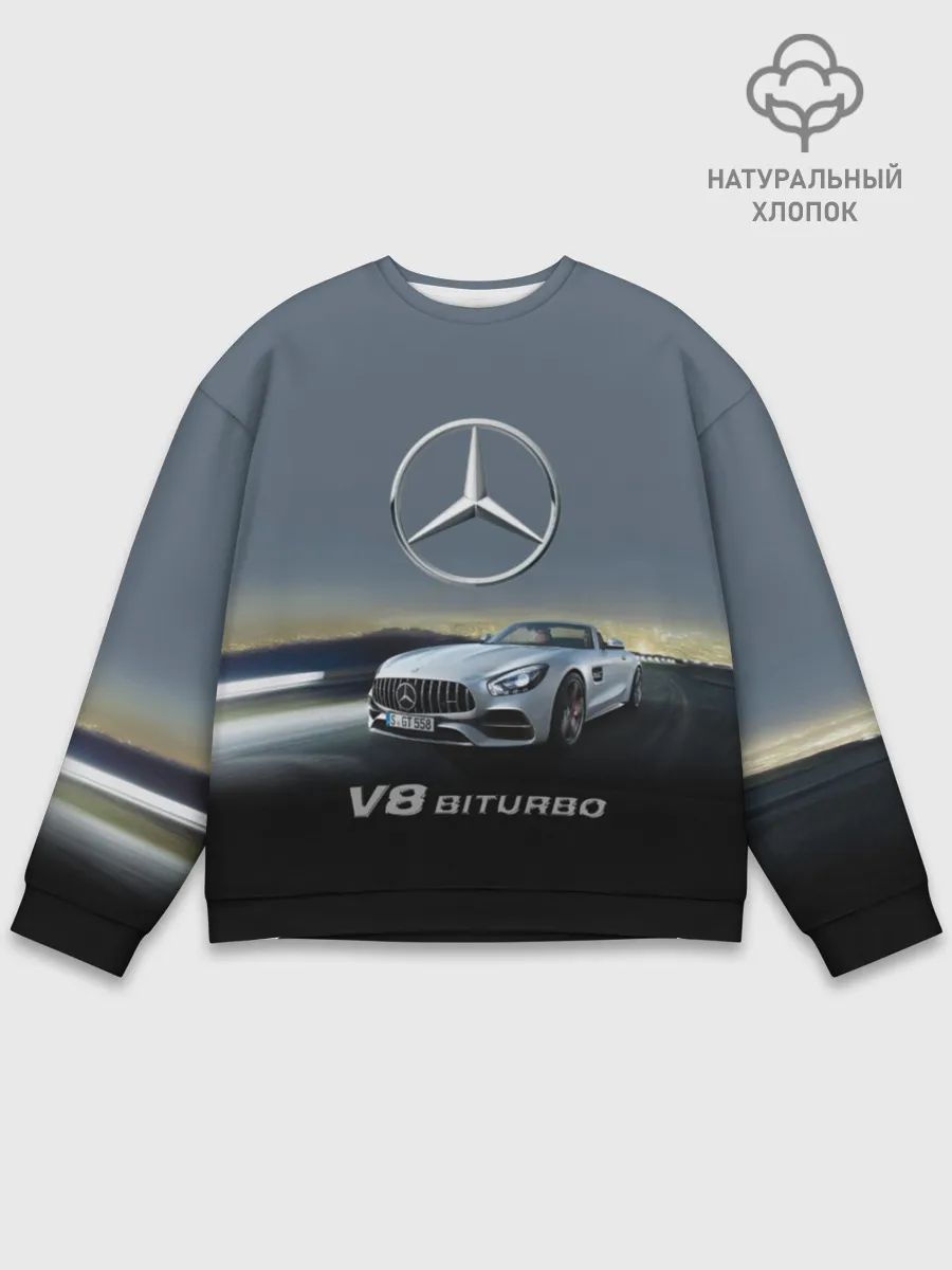 Мужской свитшот базовый / V8 Biturbo