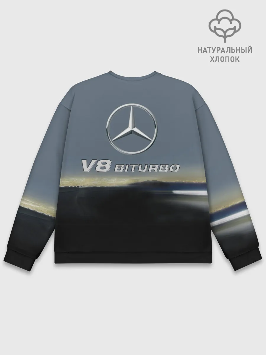 Мужской свитшот базовый / V8 Biturbo