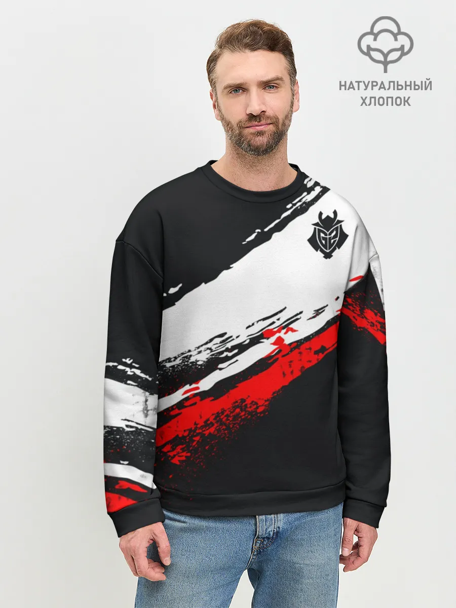 Мужской свитшот базовый / cs:go - G2 eSports