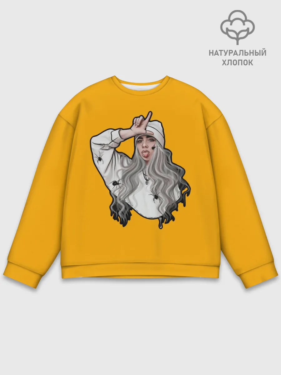 Мужской свитшот базовый / Billie Eilish