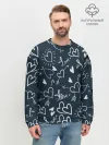 Мужской свитшот базовый / Любовь