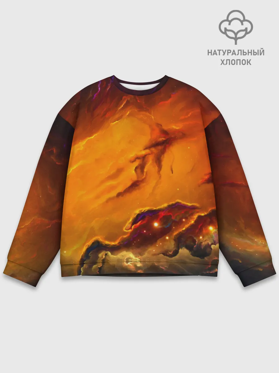 Мужской свитшот базовый / Космос